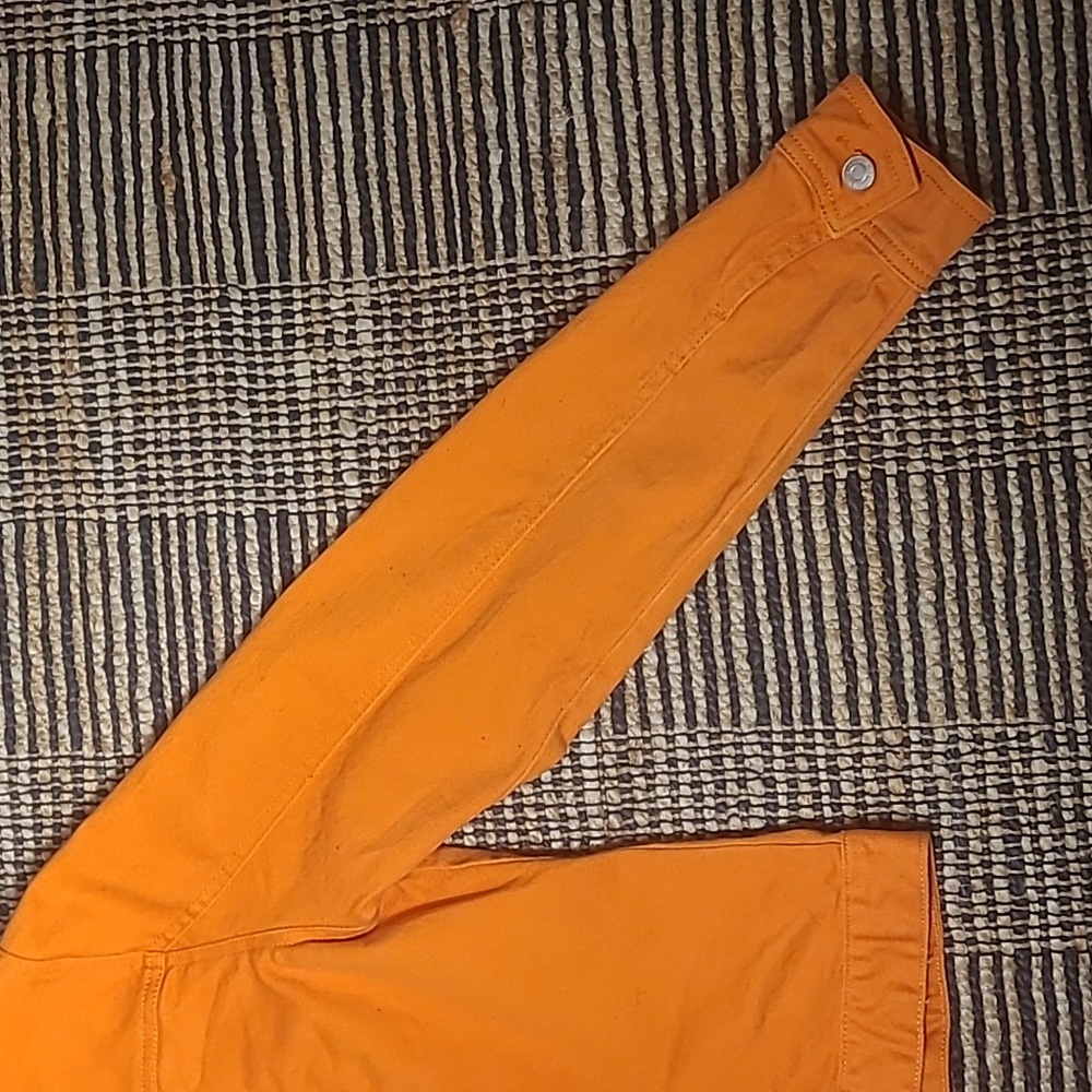 ORANGE JEAN JACKET - Picture 7 of 9